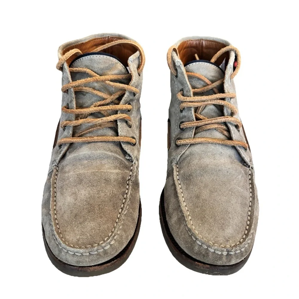 Mens Size 9 Tan Brunello Cucinelli Suede Chukka Boots Ankle Boots Italy Designer
